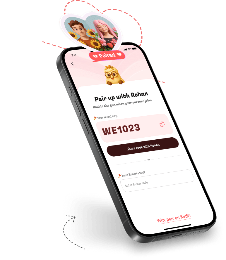 Pairing section visual two